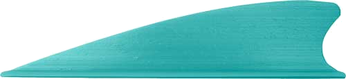 Tac Vanes Matrix 2.25" Shield Cut Turquoise 36-Pack
