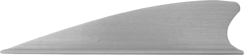 Tac Vanes Matrix 2.25" Shield Cut Gray 36-Pack