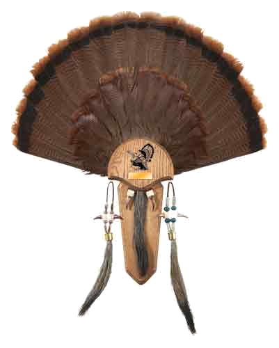 Hunters Specialties Strut Mounting Kit Turkey Tail & Three Beard