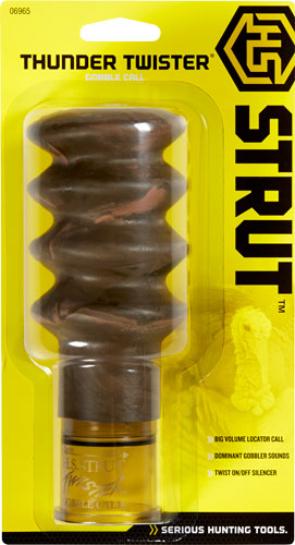 Hunters Specialties Strut Turkey Locator Call Thunder Twister Gobble