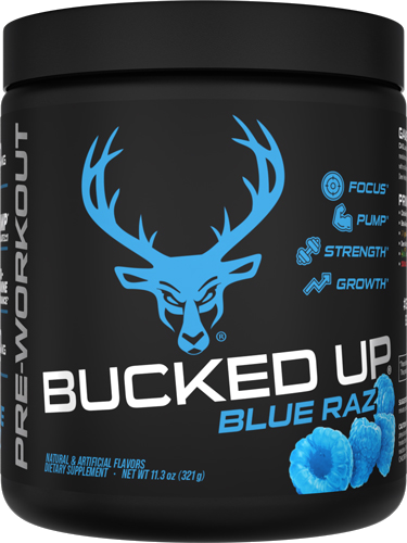Bucked Up Pre-Workout Raz 30 Servings