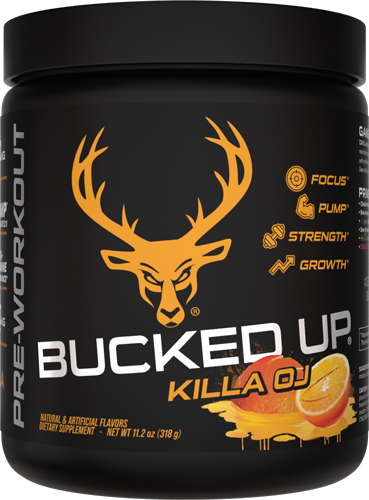 Bucked Up Pre-Workout Killa Oj 30 Servings