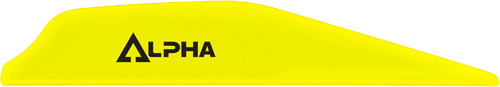 Bohning Alpha AR 1250 Vane 2.8" Neon Yellow 36-Pack