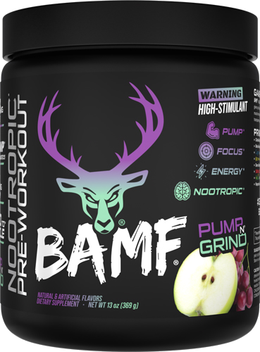 Bucked Up Pre-Workout Bamf Pump N' Grind 30 Servings
