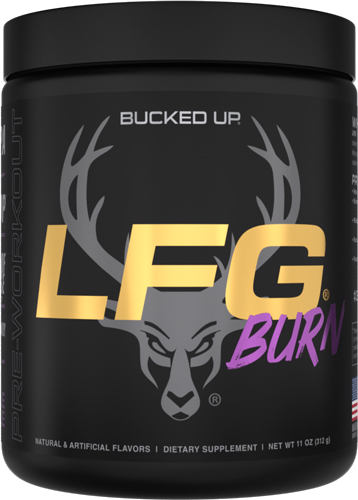 Bucked Up Pre-Workout Lfg Burn Razzle Dazzle 30 Servings