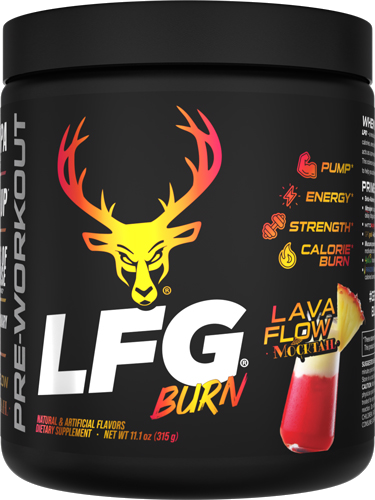 Bucked Up Pre-Workout Lfg Burn Strawberry Pineapple 30servin