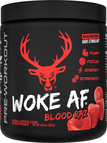 Bucked Up Pre-Workout Woke Af Blood Raz 30 Servings