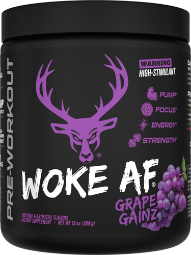 Bucked Up Pre-Workout Woke Af Grape Gainz 30 Servings