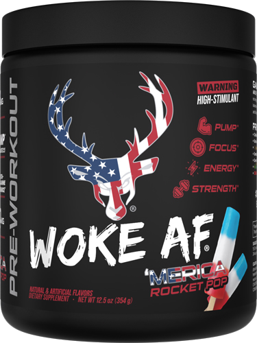 Bucked Up Pre-Workout Woke Af Rocket Pop 30 Servings