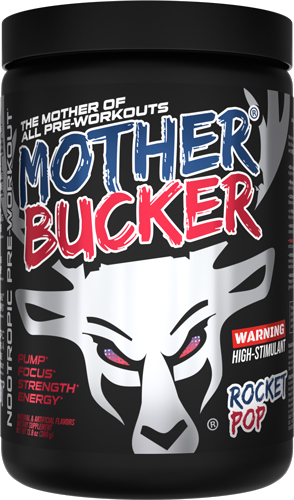 Bucked Up Pre-Workout Mother Bucker Rocket Pop 20 Servings