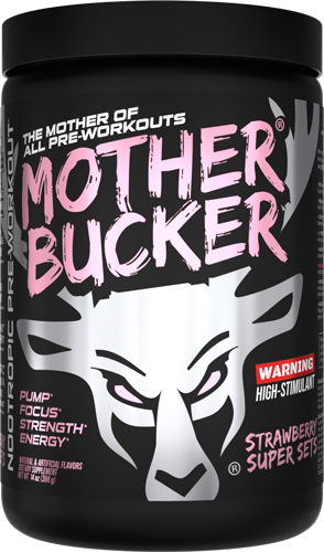Bucked Up Pre-Workout Mother Bucker Strawberry Sets 20 Srv