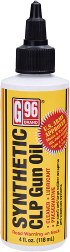 G96 Products Lot of 12 Synthetic CLP Gun Oil 4 oz Bottle Case