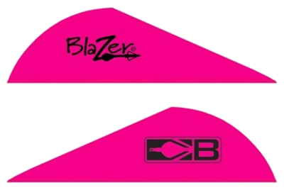 Bohning Blazer Vanes 2" Solid Hot 100-Pack