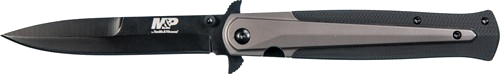 Smith & Wesson S&W M&P Dagger 4" Blade Black/FDE with Pocket Clip Knife