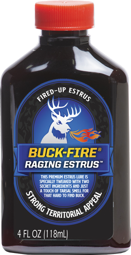 Wildlife Research Deer Lure Buck-Fire Raging Estrus 4fl Ounces