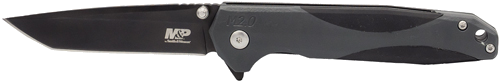Smith & Wesson S&W M&P M2.0 2-Tone Clip Folder 3.5" Tanto Fgr Flipper Knife