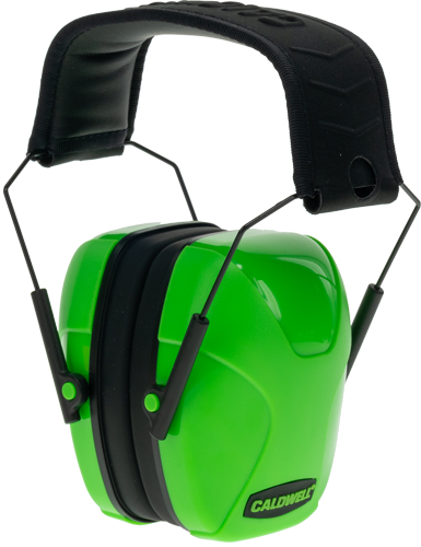 Caldwell Youth Passive Earmuff Neon Green