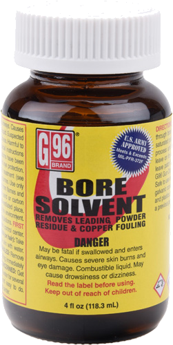 G96 Products Military Grade Bore Solvent 4 oz. Metal Can