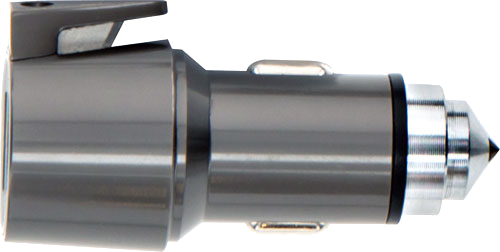 Smith & Wesson S&W Vehicle Escape Tool 2.5" Aluminum with Built in USB Chrgrs