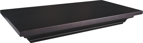Lockdown in Plain Sight Shelf Stained 24"WX11.75"HX3.25"d