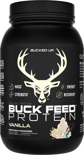 Bucked Up Buck Feed Original Protein Vanilla 30 Servings