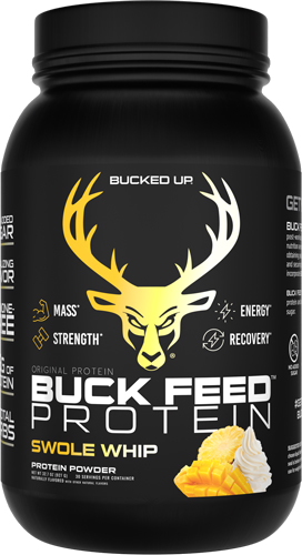 Bucked Up Buck Feed Original Protein Swole Whip 30 Servings
