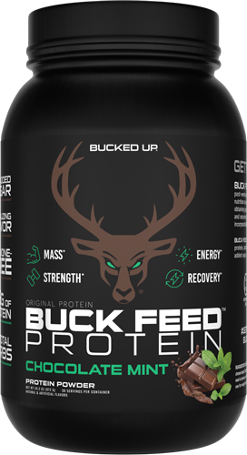 Bucked Up Buck Feed Original Protein Choc Mint 30 Servings