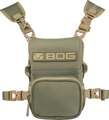 BOG Vigilant Binoculars Bivy with Rangefinder Pocket Moss