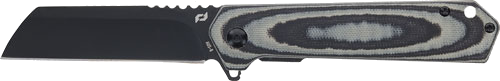 Schrade Lateral Folder 3.25" AUS-10 Black/Grey Lam Knife