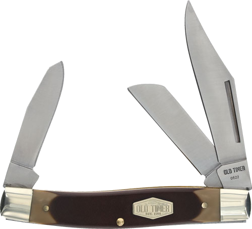Old Timer Senior 3-Blade 3" Delrin Knife
