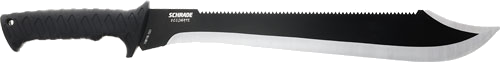 Schrade Decimate Sawback Machete 14.5" Ss/Black Knife