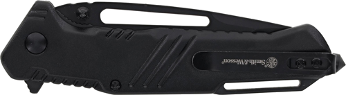 Smith & Wesson S&W Extreme Ops 3" Tanto with Glass Breaker Black/Black Knife