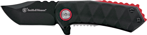 Smith & Wesson S&W 24/7 Spring Assist 1.9" Black/Black Liner Lock Knife