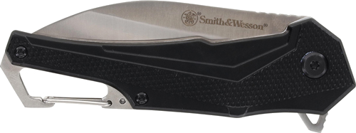 Smith & Wesson S&W Oasis Carabiner Folder 3" Black/Ss Knife