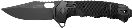 Sog Seal Xr Crkte 3.9" Pln Edge Fldr USA Knife