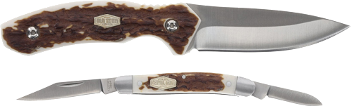 Uncle Henry Fixed/Folder Combo Gift Tin Promo Q4 25' Knife