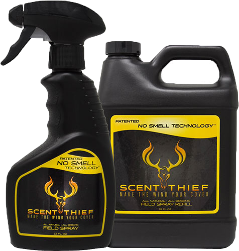 Scent Thief Field Spray Combo Pack 12 oz with 32 oz Refill