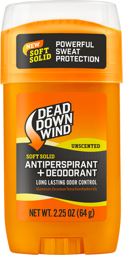 Dead Down Wind Antiperspirant Deoderant Soft Solid Stick 2.25 oz