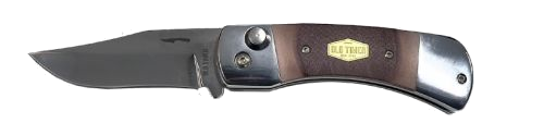 Old Timer Bruin Auto 2.8" Ss/Sawcut Handle Knife