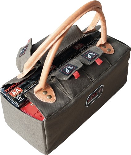 GPS Shell Tote Holds 6 Boxes Olive Green 12 Gauge Shotgun