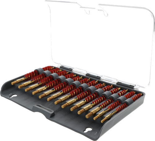 Tipton 13-Piece Nylon Bore Brush Set with Storage Case