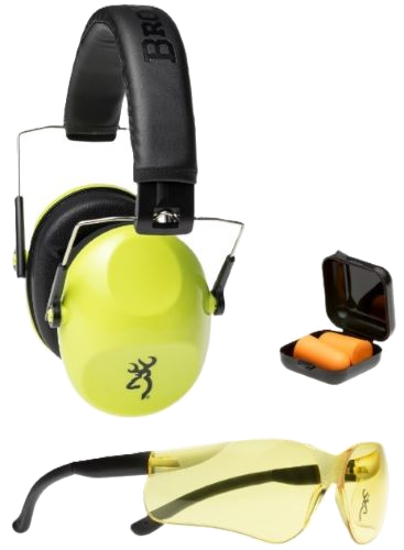 Browning Buckmark Range Kit Junior with Glasses Green