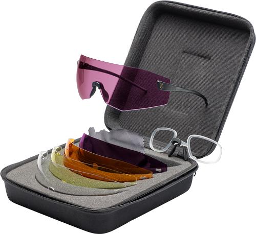 Browning Series Shooting Glasses with 5 Lenses & Case Compensator