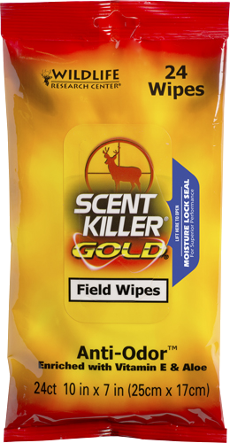 Wildlife Research Field Wipes Scent Killer 24-Pack