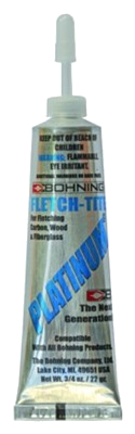 Bohning Glue Fletch-Tite Platinum 3/4 oz Tube