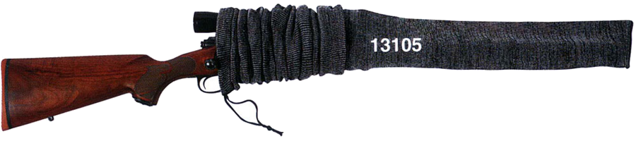 Allen Gun Sock 52" Knit Gray Oversized Scoped & Non-Scoped