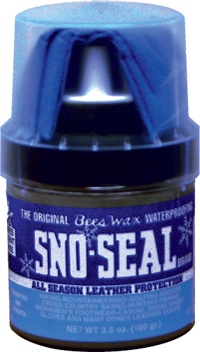 Atsko Sno-Seal Beeswax Leather Waterproofing with Applicator 4 oz
