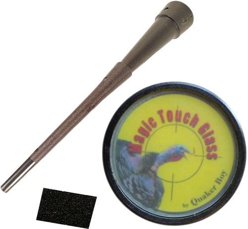 Quaker Boy Turkey Call Pot Style Magic Touch Glass