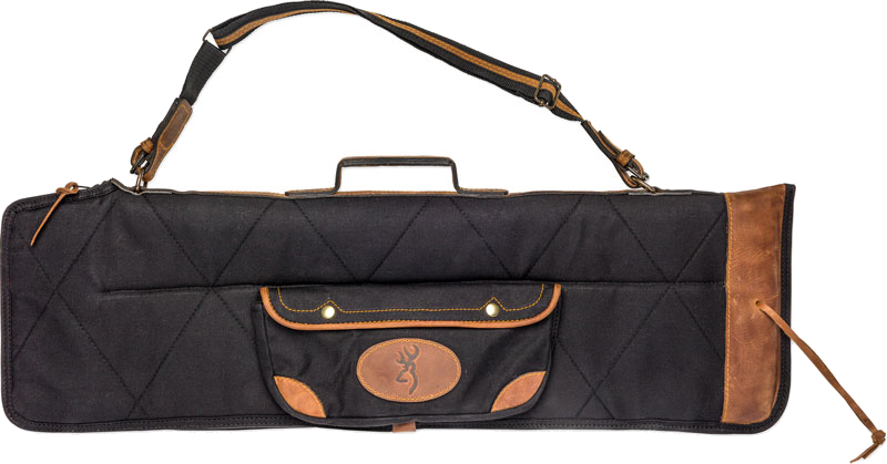 Browning Lona Canvas Gun 34.5" O/U Tkdwn Black/Brwn Trim Case