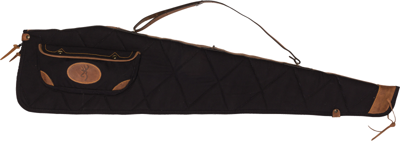 Browning Lona Canvas Gun 48" Scoped Black/Brown Trim Case
